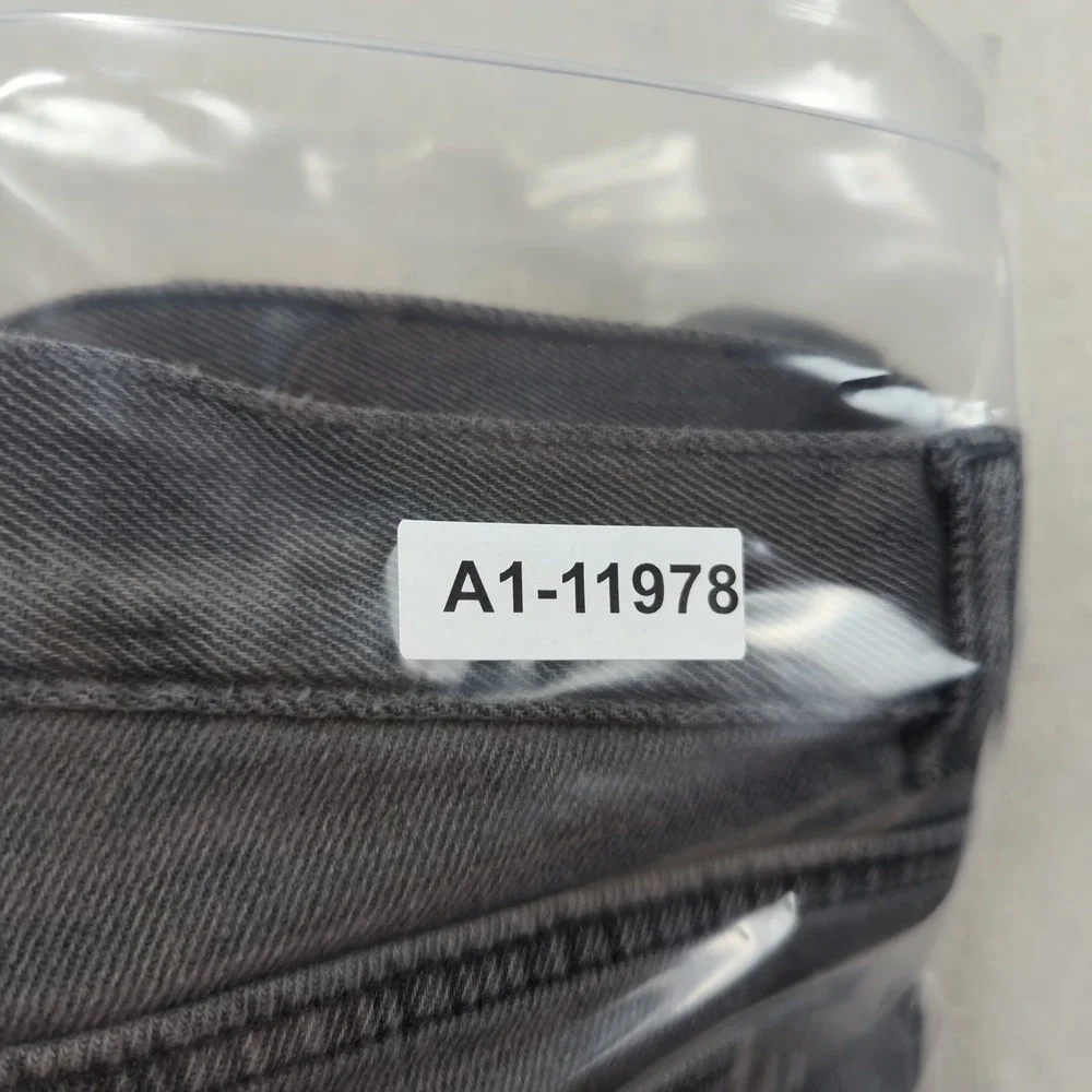 Banana Republic Jeans Mens 34x32 Black Traveler Slim Fit Casual